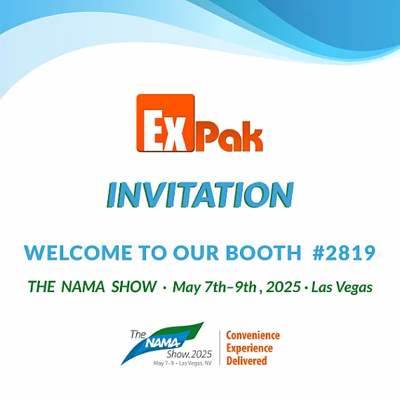 EXPAK estará en NAMA 2025 y nos vemos en el stand 2819