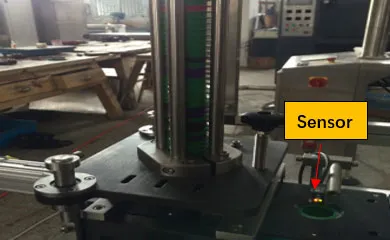 قم بتحميل كبسولات Dolce Gusto الفارغة ثم أكد المستشعر