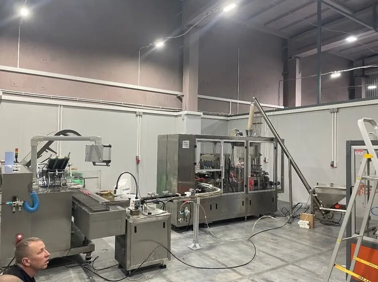 EXPAK team installation service in Russia