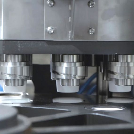 High Speed Rotary Three-lane K-cup Filling Machine - CRM70K