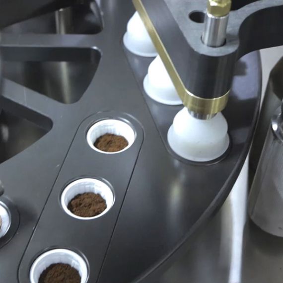 High Speed Rotary Three-lane K-cup Filling Machine - CRM70K