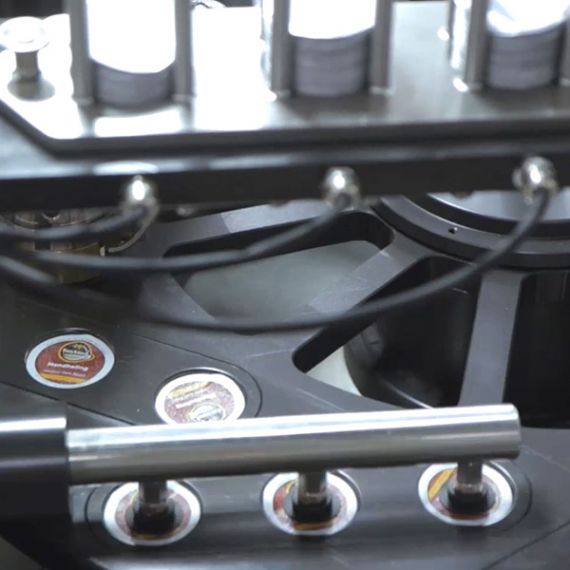 High Speed Rotary Three-lane K-cup Filling Machine - CRM70K