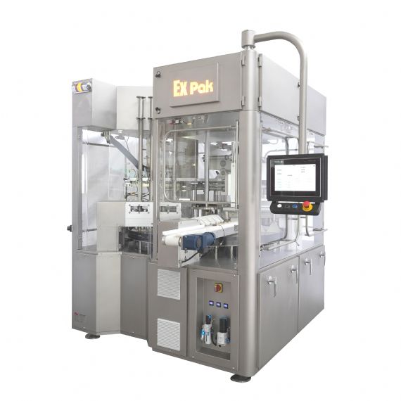 Innovadora máquina rotativa de llenado de cápsulas de café de cuatro carriles - CRM704