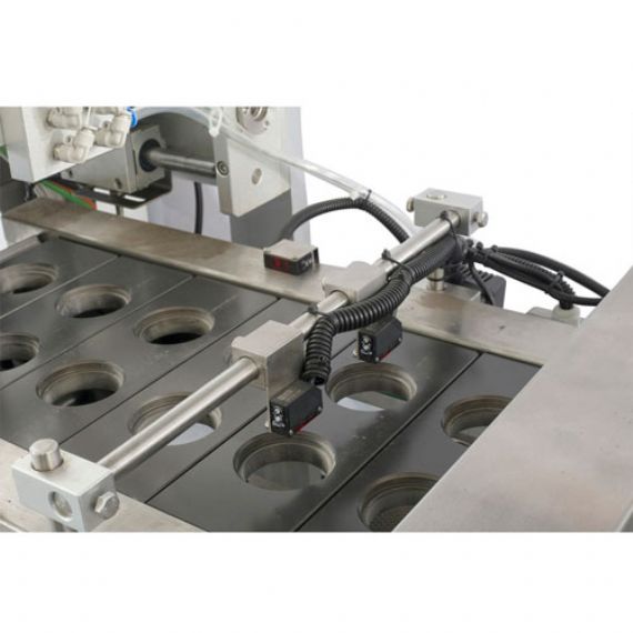 Máquina llenadora de cápsulas de café lineal de 2 carriles K Cup - CP5002KCP5004K