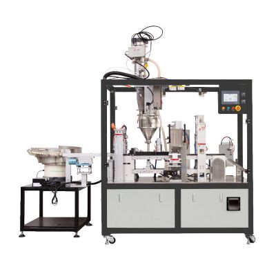 Single Lane Nespresso Capsule Filling Sealing Machine