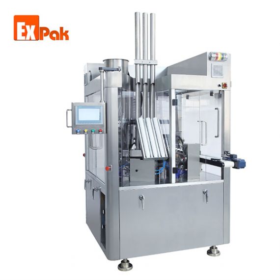 Высокоскоростная ротационная трехполосная машина для розлива K-cup - CRM70K